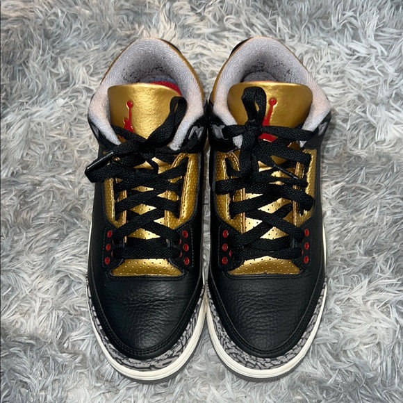 Other - Black and Gold Sneakers with Stylish Design and Comfortable Fit